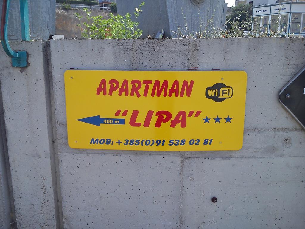 塞尼Apartman Lipa公寓 外观 照片